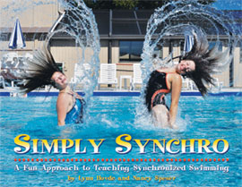 cover of 'Simply Synchro' by Lynn Hovde and Nancy Speser, 88 pages, spiral bound, glossy pages, durable cover
